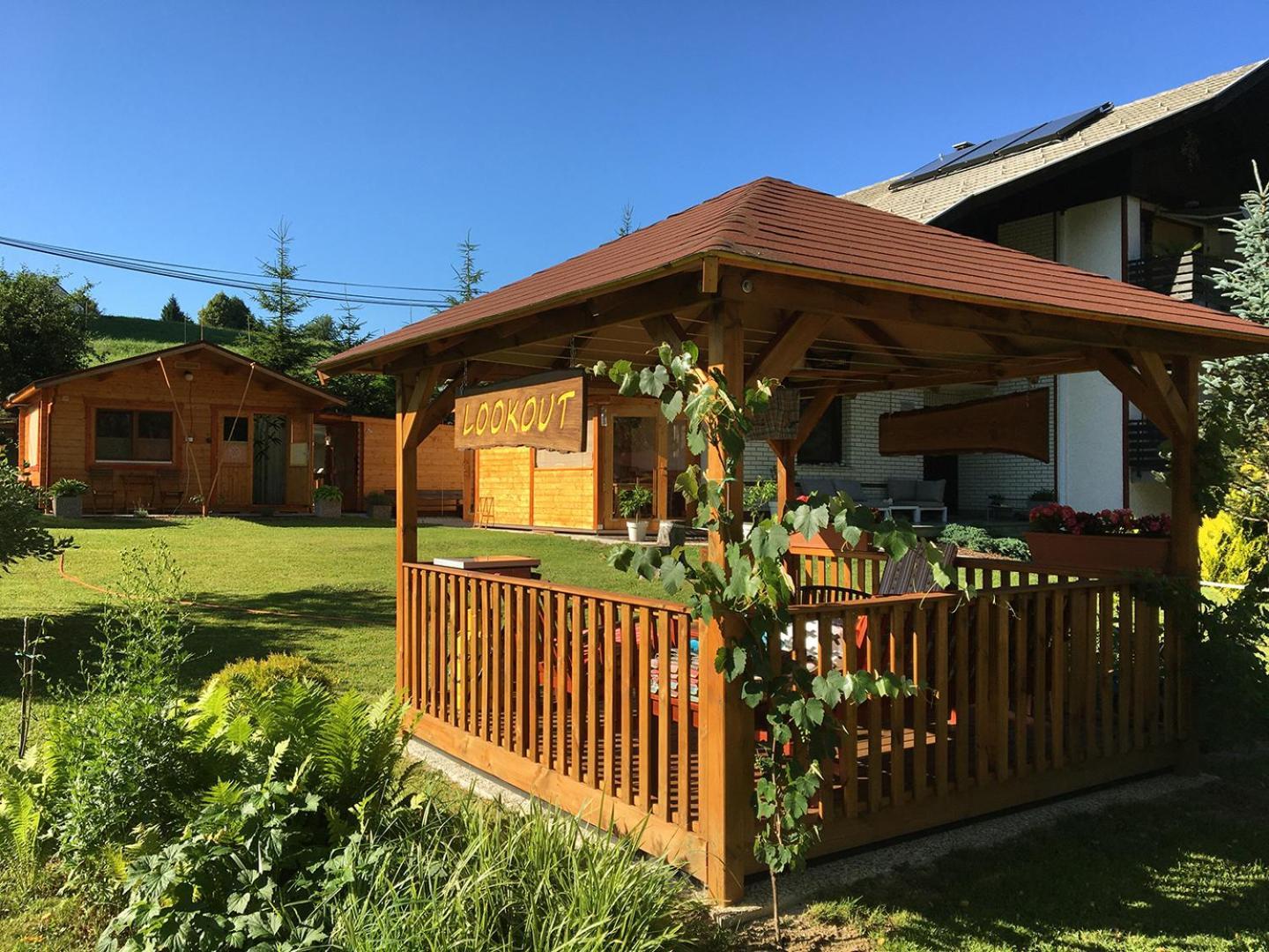 Lookout Resort Tiny House Rovte Eksteriør bilde